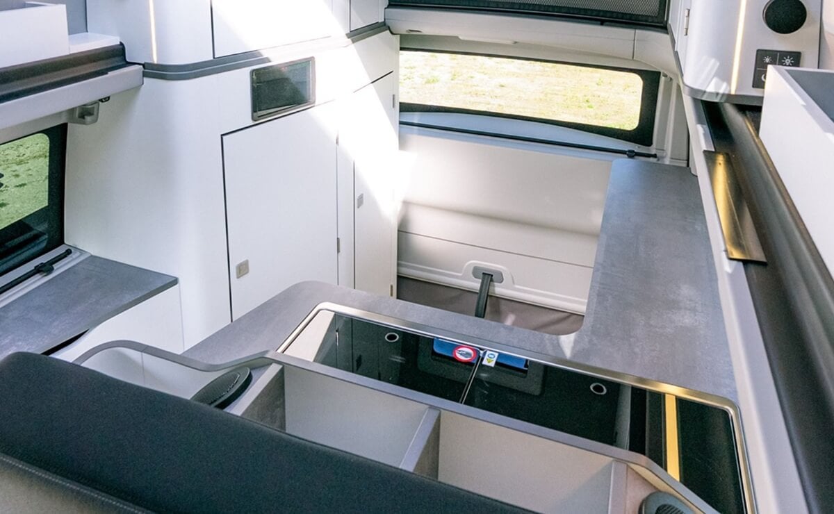 Transit Custom Nugget interior