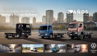 Volkswagen Camiones y Buses y los 20 años de la familia Delivery