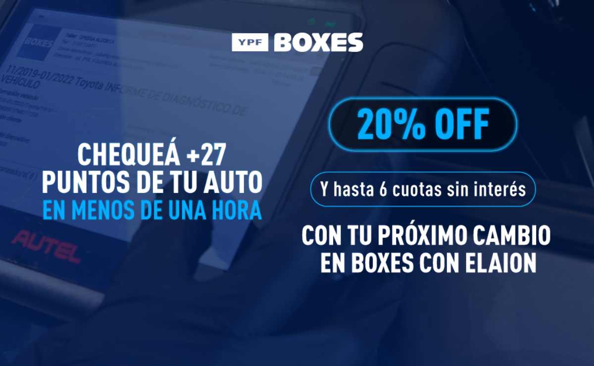 Se vienen las vacaciones: salí a la ruta con total seguridad y múltiples beneficios exclusivos 3 YPF Boxes 1