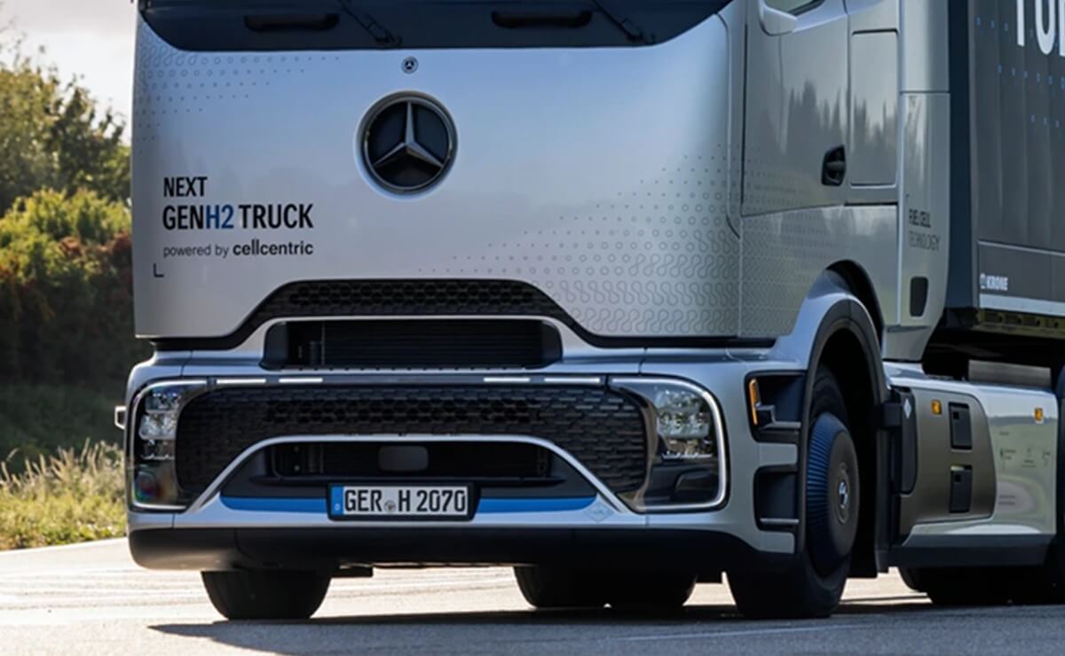 Daimler Truck lanzó su primer camión a hidrógeno: más de 1000 km de autonomía y gran desempeño 1 Daimler Truck Mercedes-Benz NextGenH2, el primer camión a hidrógeno