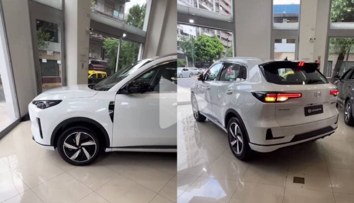 El SUV que se mueve con la llave