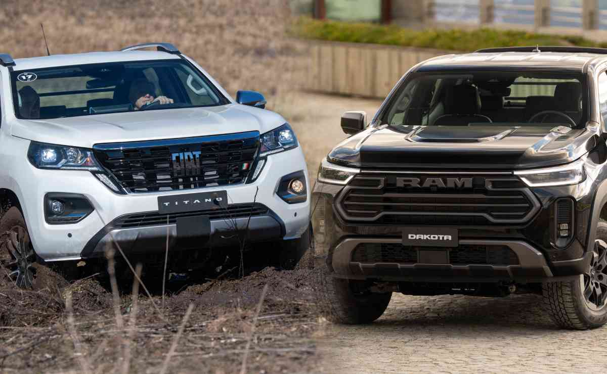 Fiat Titano vs RAM Dakota