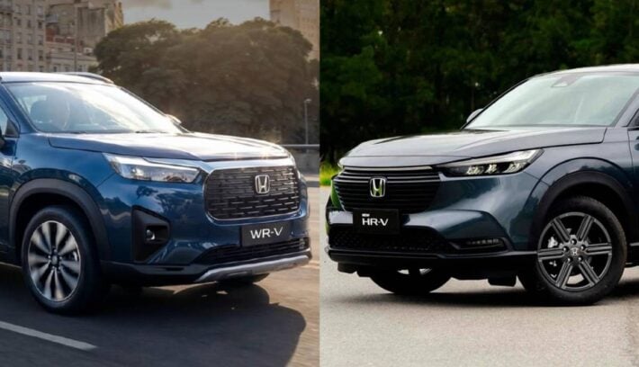 Honda WR V vs Honda HR V