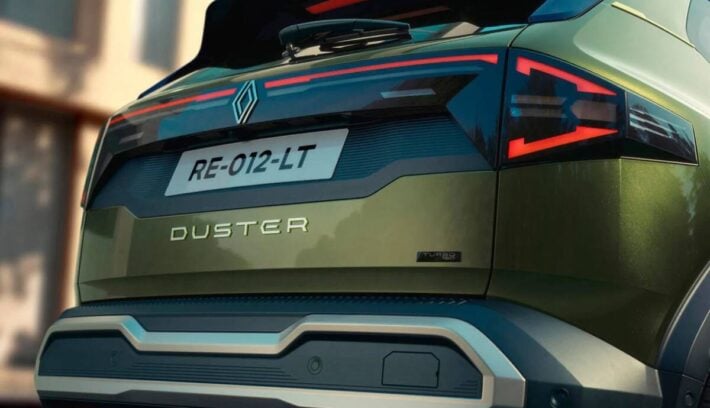 Nueva Renault Duster 2026 trasera