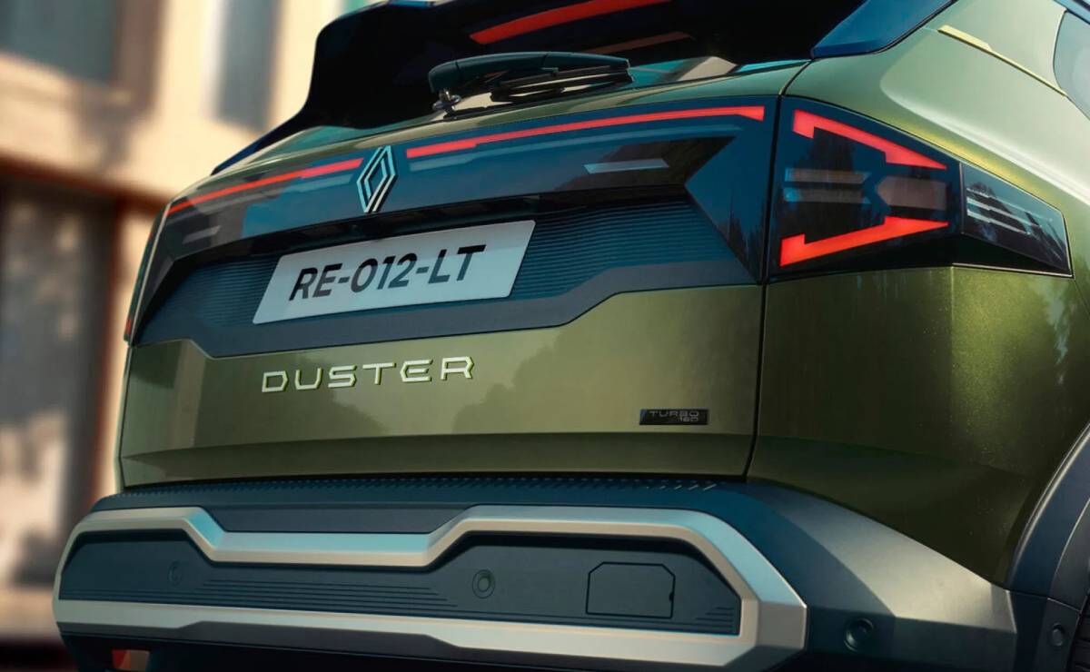 Hay un nuevo Duster: Renault anticipa la llegada del SUV en 2026 1 Nueva Renault Duster 2026 trasera