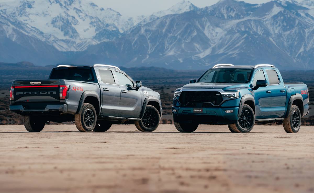 Pick up Foton Tunland V9 frente cola