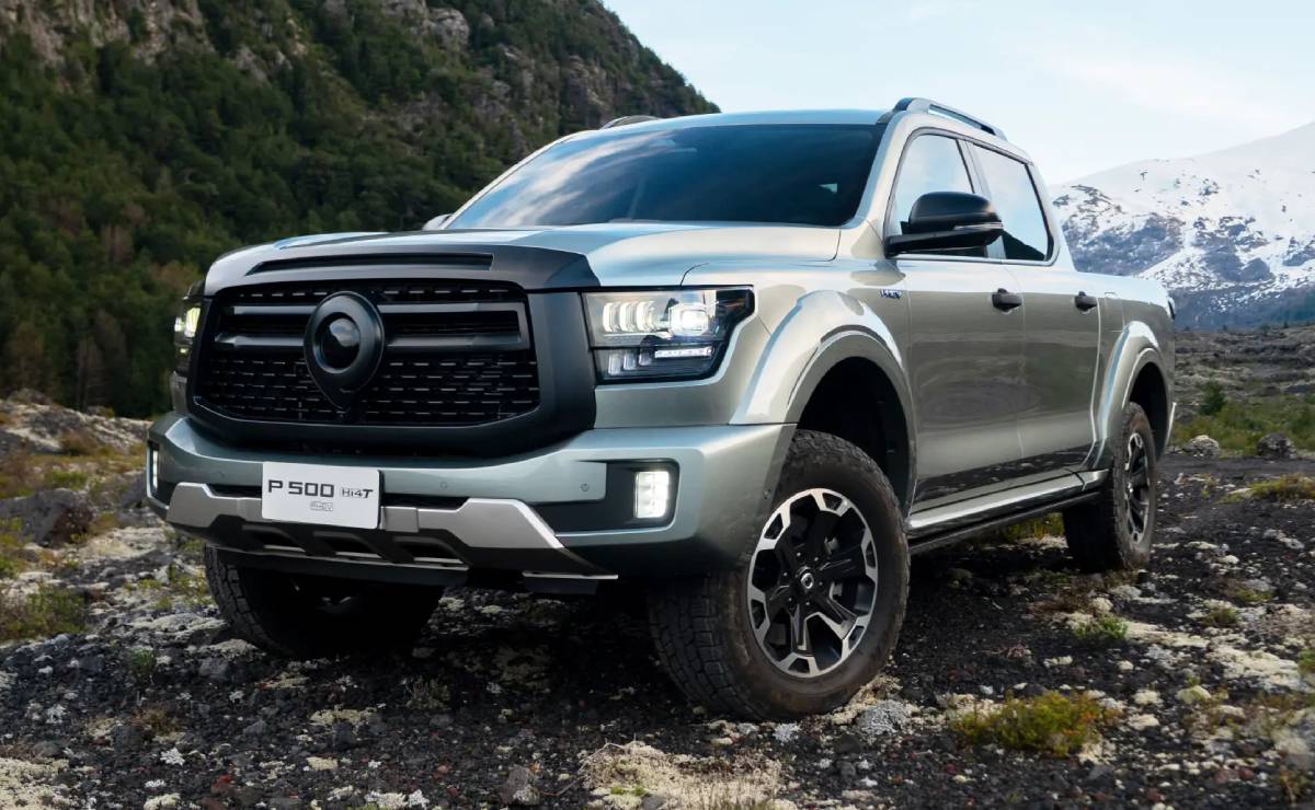 Pick up GWM Poer 500 frente 1