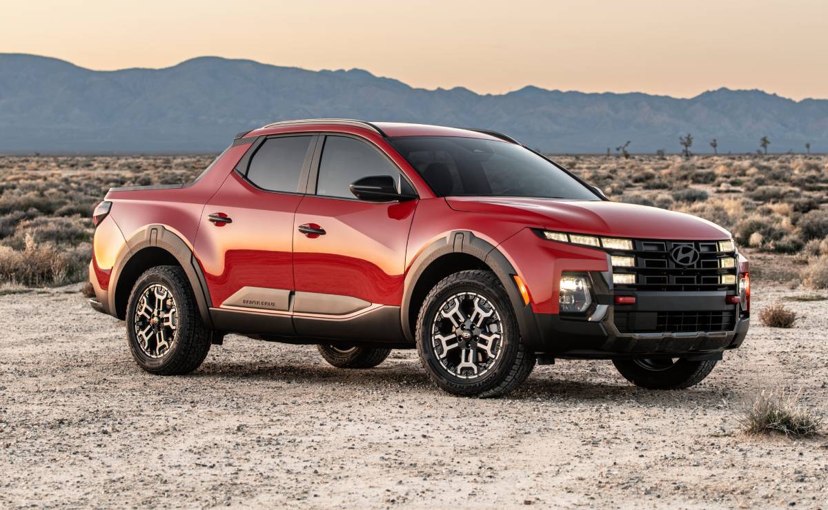 Pick up Hyundai Santa Cruz frente