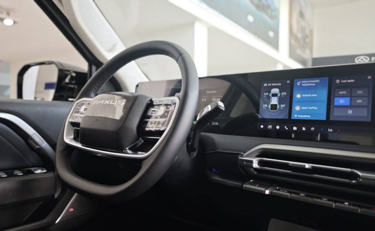 Pick up Maxus e Terron 9 interior