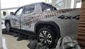 Pick up Maxus e Terron 9 perfil