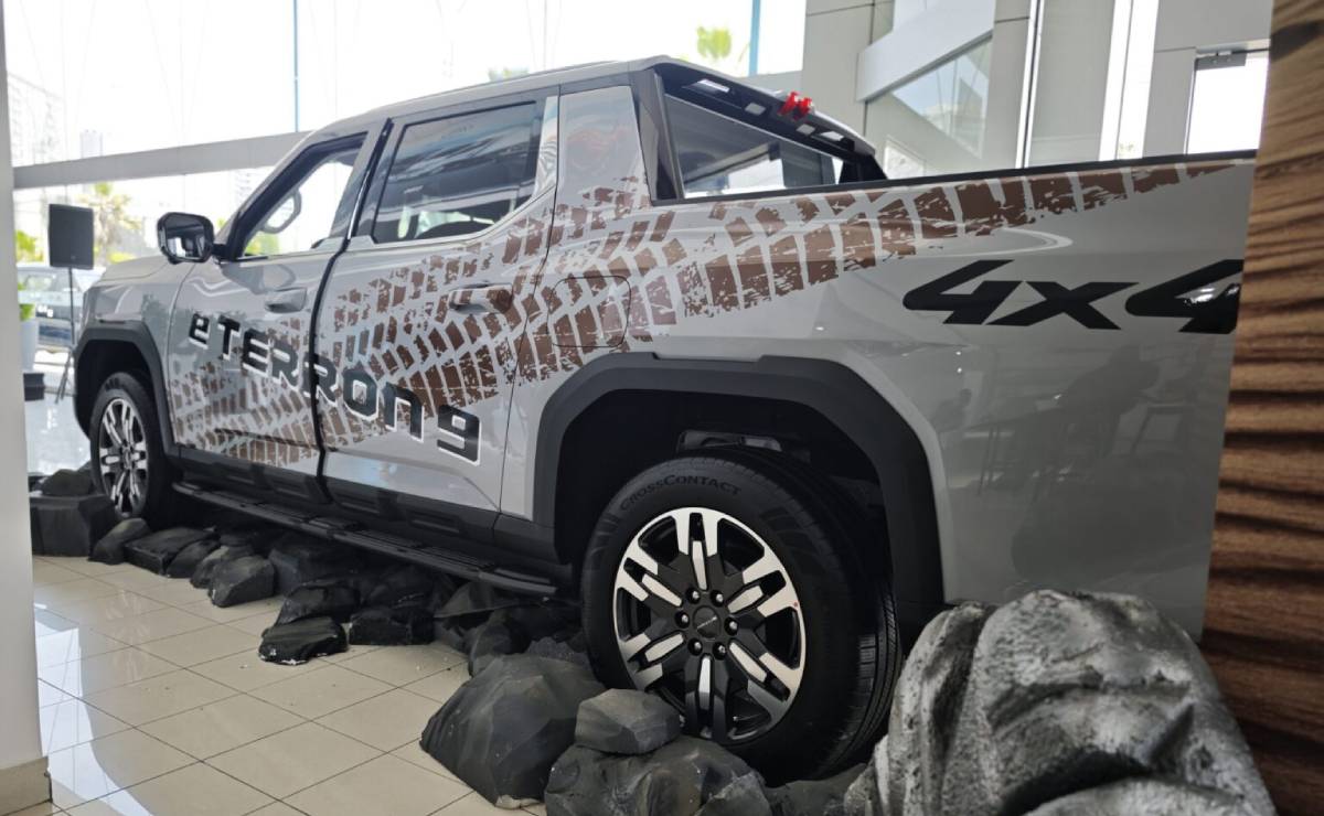 Pick up Maxus e Terron 9 perfil