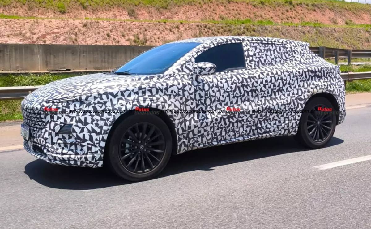 SUV Changan Uni T unidad camuflada