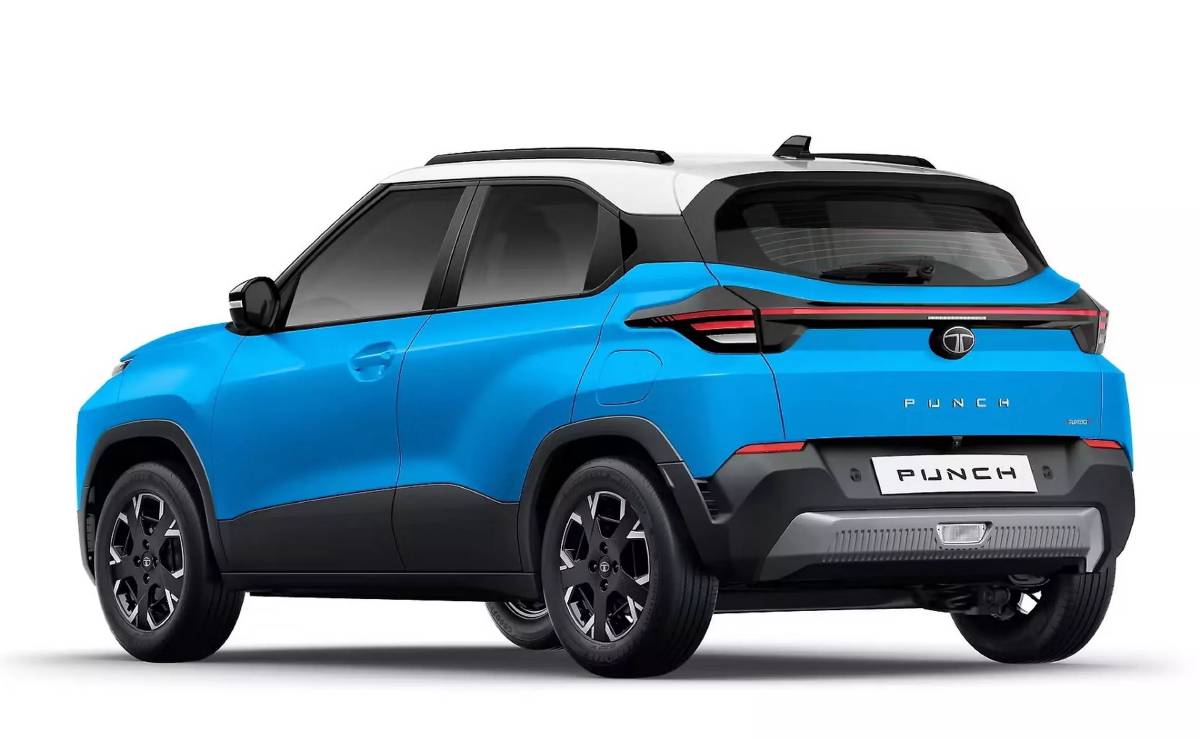 SUV Tata Panch 2026 trasera
