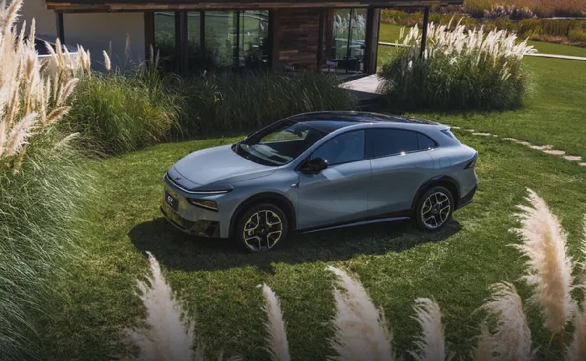 Uno de los SUVs de Xpeng
