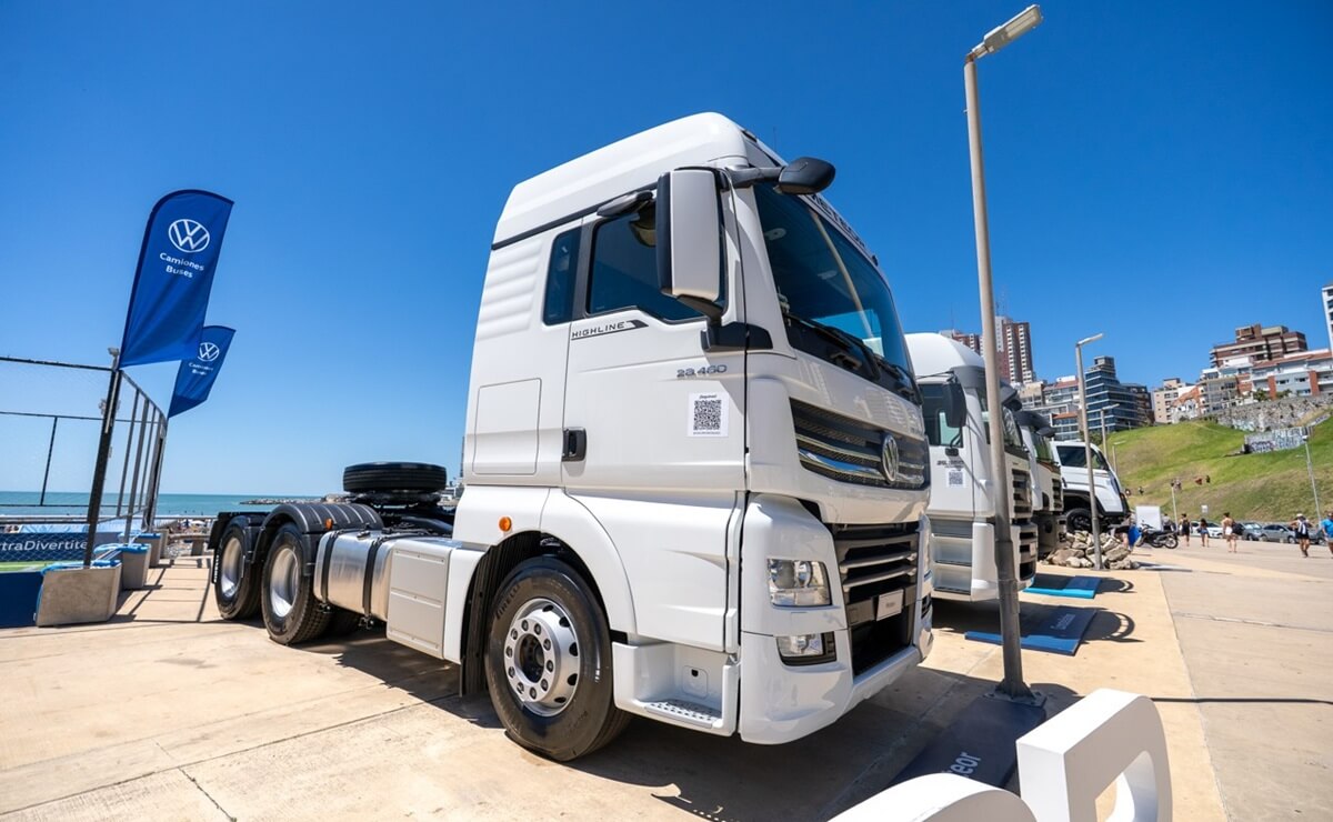 Volkswagen Camiones y Buses abrió su stand en Mar del Plata