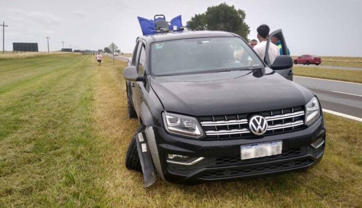 Volkswagen Amarok infraccion