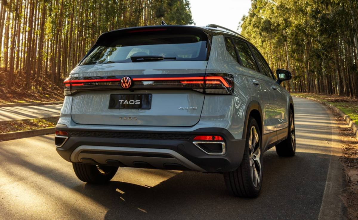 Volkswagen Taos 2026 trasera