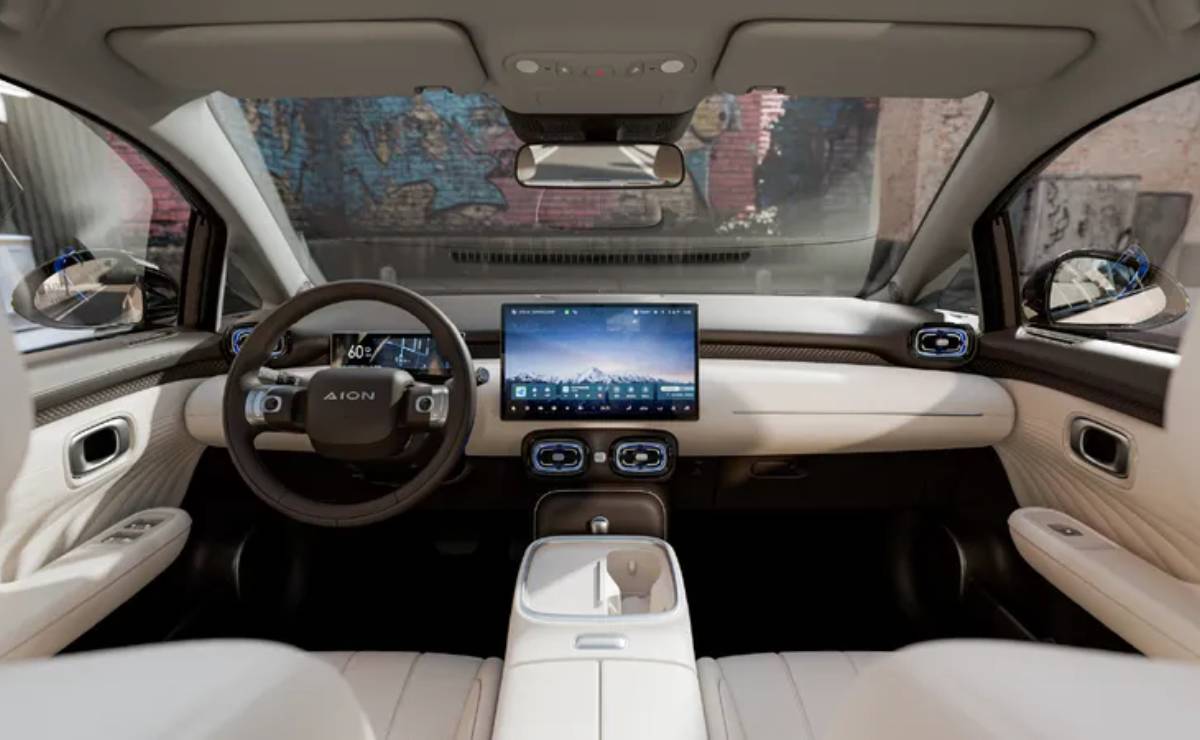 Auto electrico GAC AION UT interior