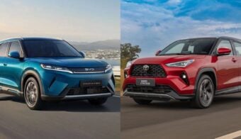 BYD Atto 2 vs Toyota Yaris Cross