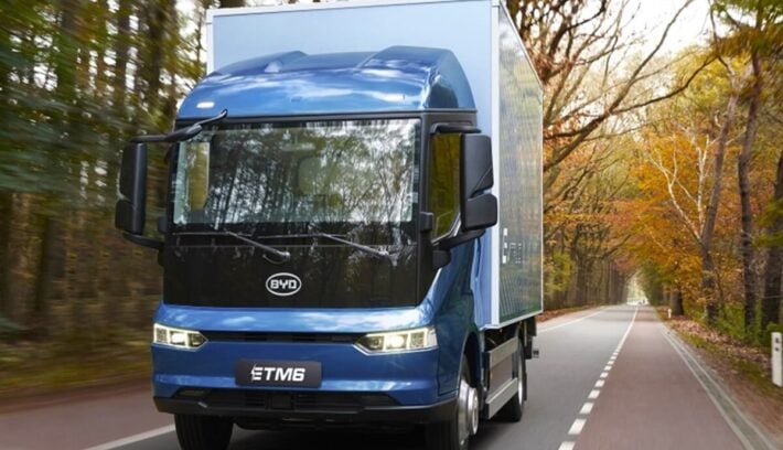 BYD ETM6, el camión eléctrico