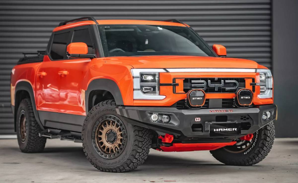 Esta pick up tiene ahora 430 CV y estos cambios para enfrentar a Toyota Hilux y Ford Ranger 3 BYD Shark Hamer