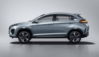 Chery Tiggo 2 Pro Max perfil