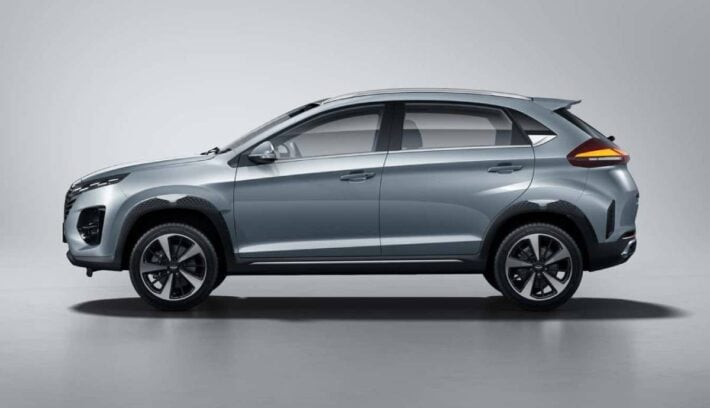 Chery Tiggo 2 Pro Max perfil