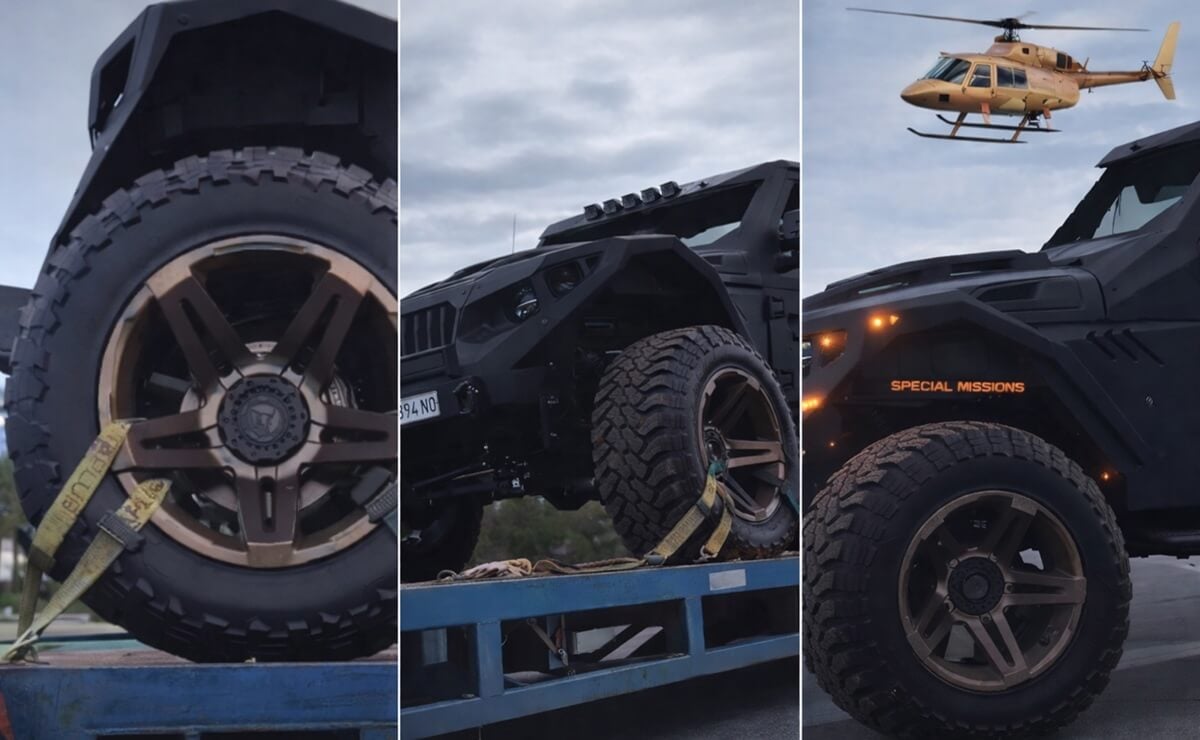 Jeep Apocalypse Hellfire, el modelo 6x6 derivado de la Gladiator