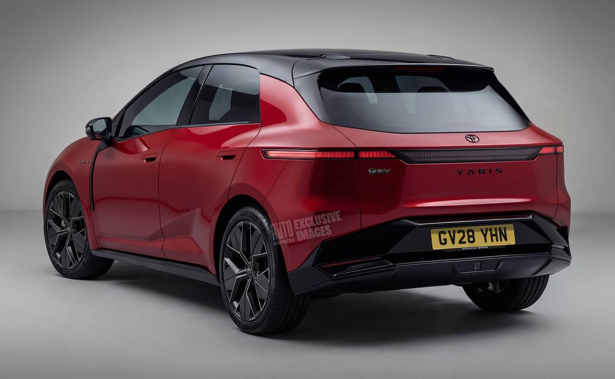 Nuevo Toyota Yaris trasera