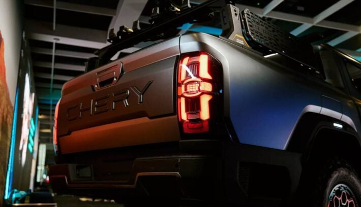 Pick up Chery KP31 trasera