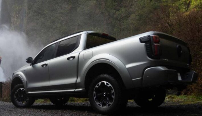 Pick up GWM Poer 500 trasera