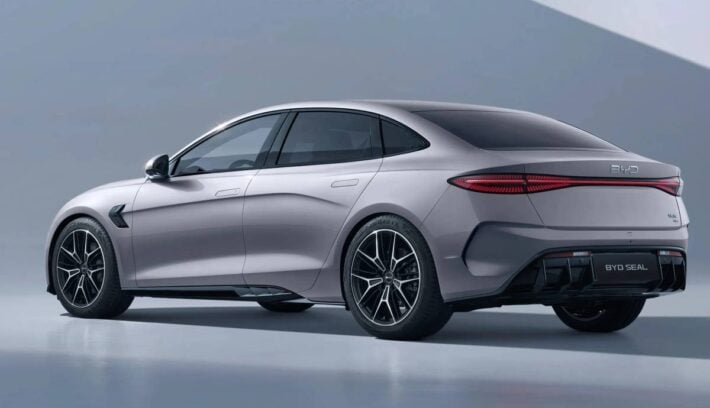 Sedan BYD Seal 2026 trasera