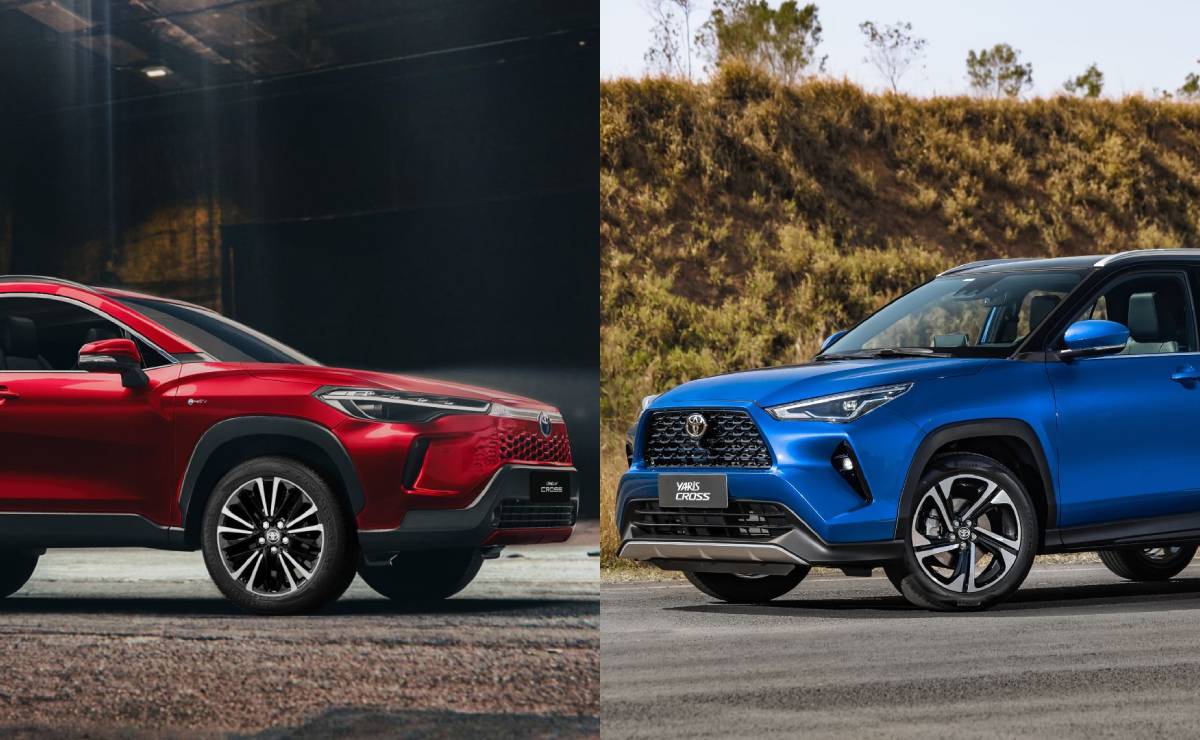Toyota Corolla Cross base vs Yaris Cross full
