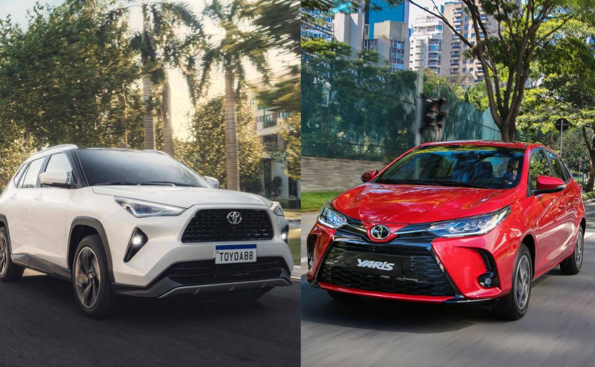 Toyota Yaris Cross base vs Yaris full