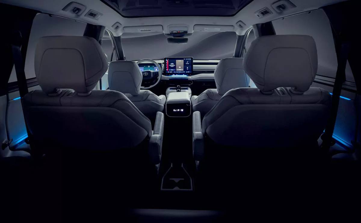 Toyota nuevo SUV interior