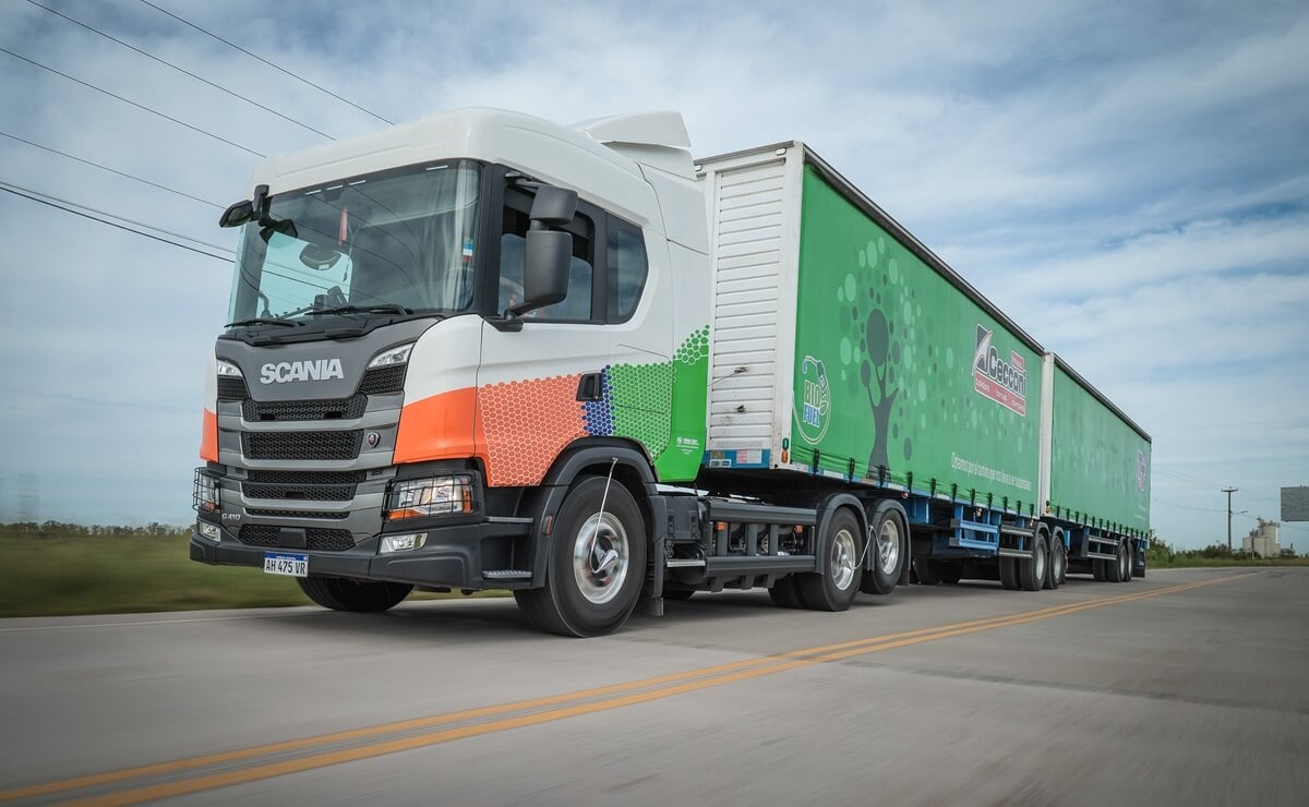 TransTony pasa a GNC camiones de Scania