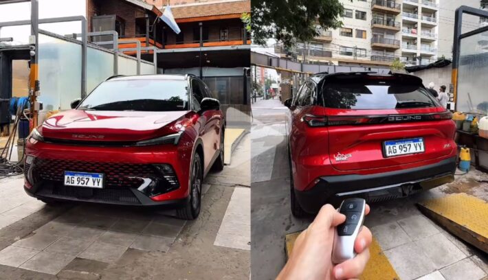 Vehiculos chinos BAIC Beijing X55 II