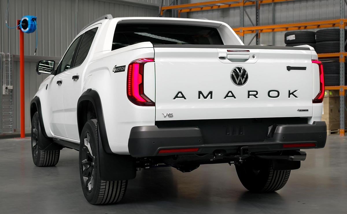 Volkswagen Amarok V6 parte trasera