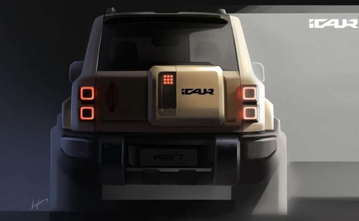 455 CV y a la mitad de precio: esta marca lanzará un nuevo SUV para competir contra Ford 4 iCAUR V27 zona trasera