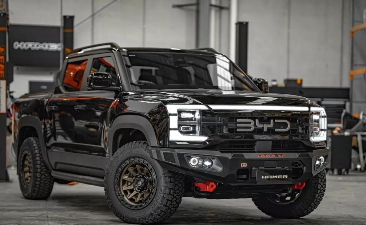 Una pick up rival china se actualiza para complicar a la Toyota Hilux y Ford Ranger: ¿qué trae de nuevo? 2 Pick up BYD Shark 6