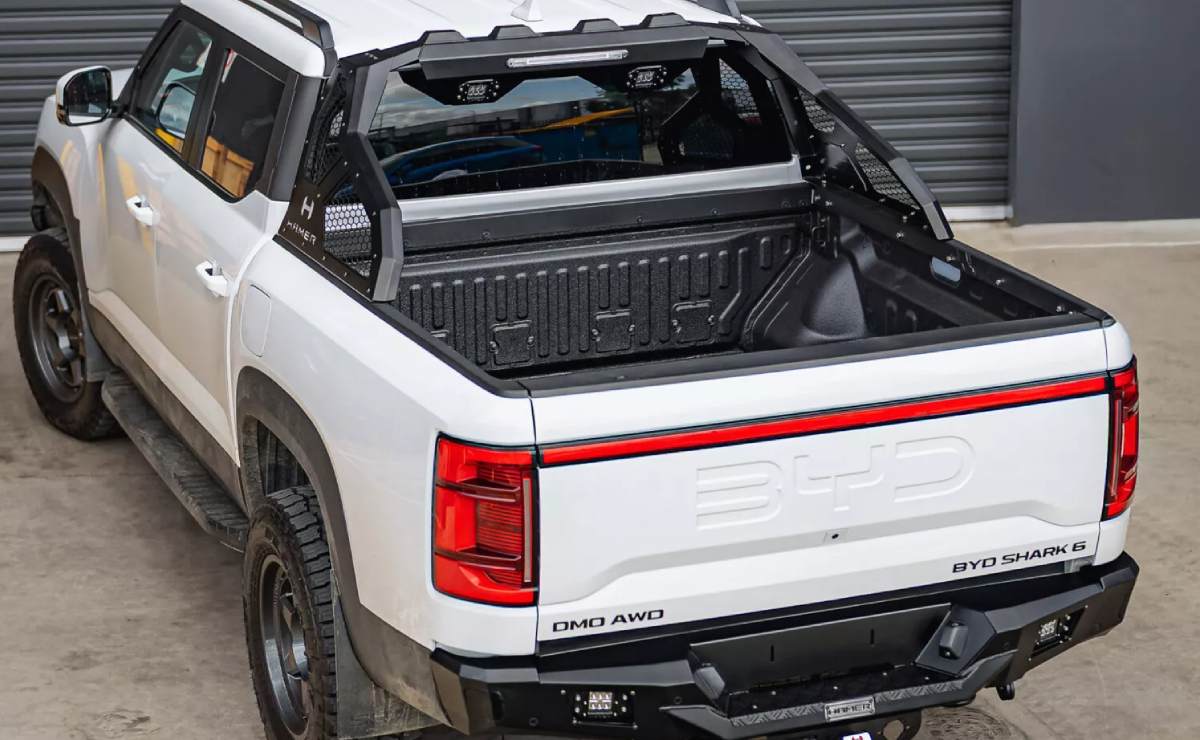 Una pick up rival china se actualiza para complicar a la Toyota Hilux y Ford Ranger: ¿qué trae de nuevo? 6 Pick up BYD Shark 6