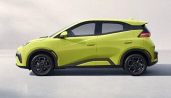 BYD Dolphin mini perfil