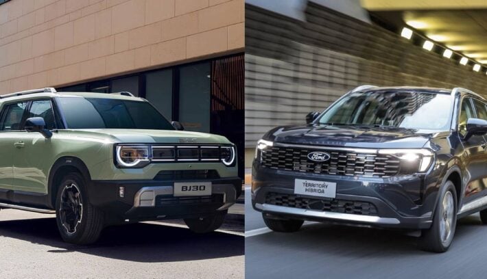 Baic BJ30 vs Ford Territory