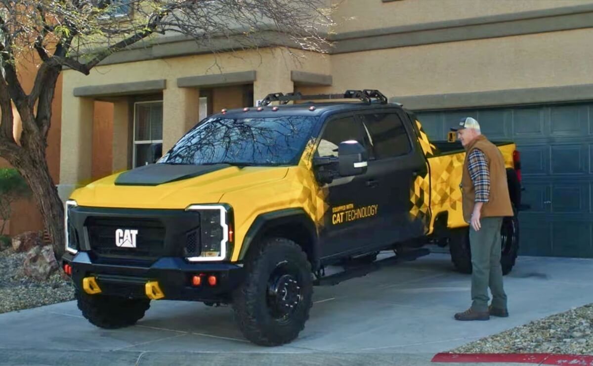 Caterpillar pick up perfil