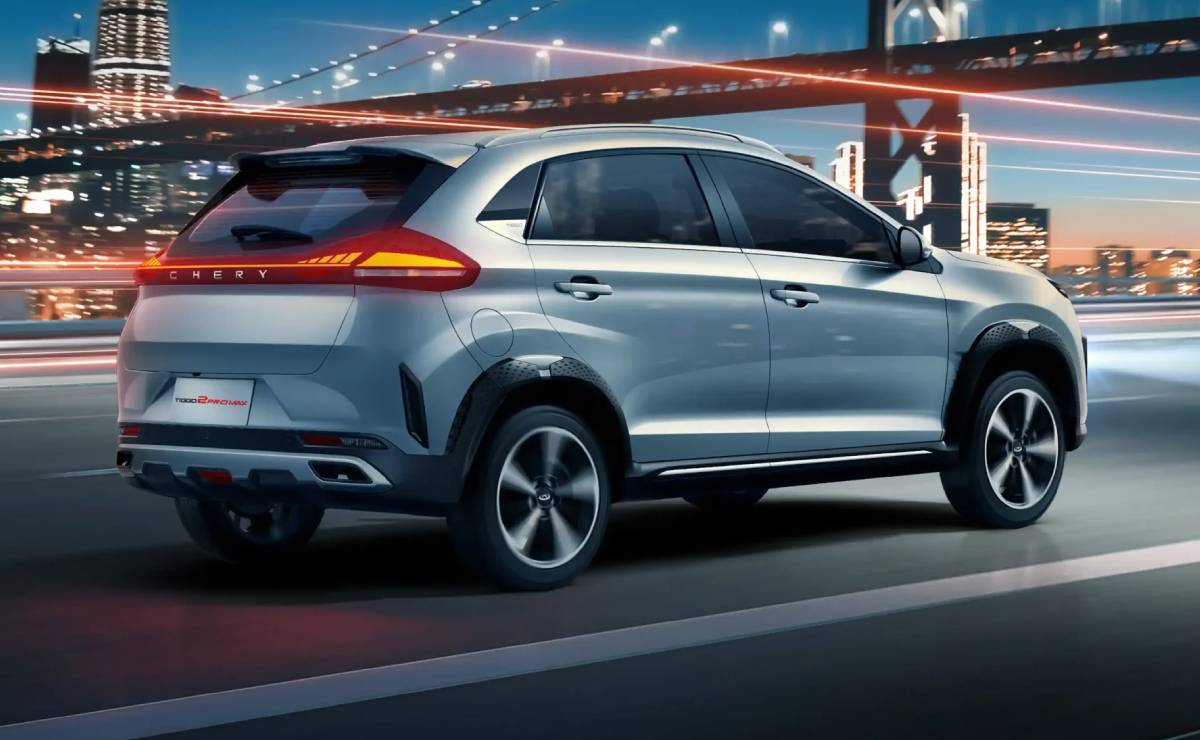 Chery Tiggo 2 Pro accion trasera