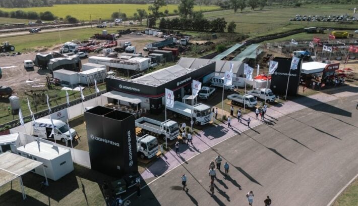 Dongfeng presentó en ExpoAgro su gama