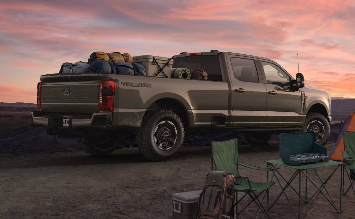 Ford Ranger Super Duty 2027 trasera