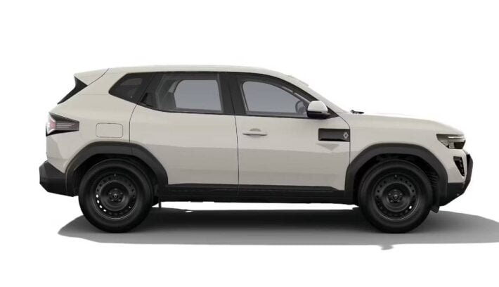 Nueva Renault Duster base perfil