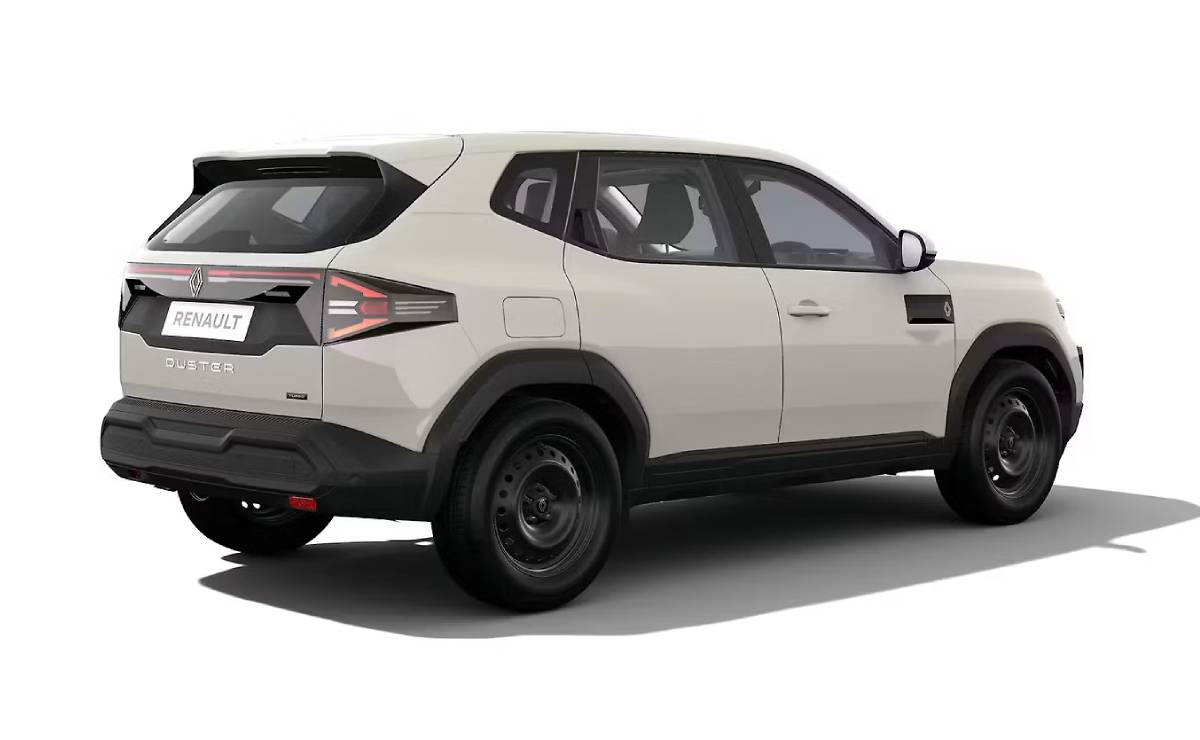 Nueva Renault Duster base trasera