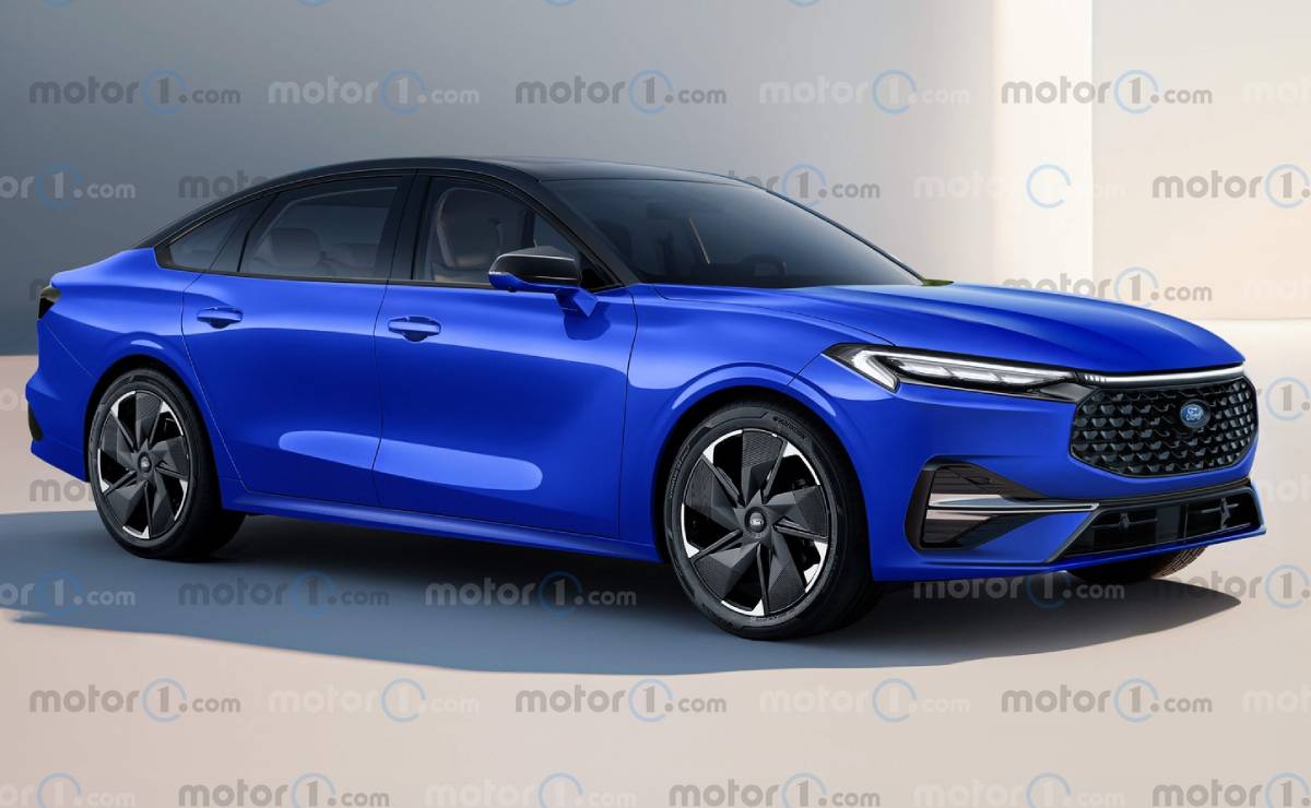 Nuevo Ford sedan accesible frente